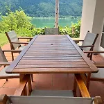 아파트 Seeblick Mit Charme In Der Hirschfisch 사텐도르프