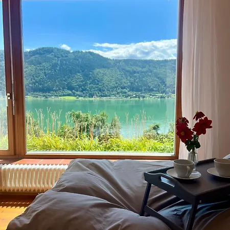 Seeblick Mit Charme In Der Hirschfisch * Sattendorf